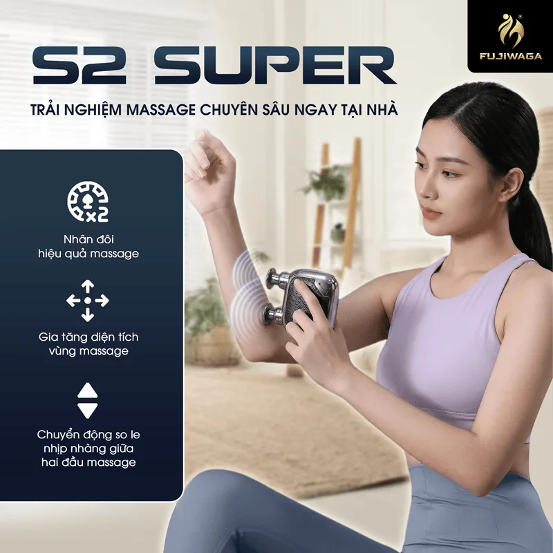 Công nghệ massage 2 đầu